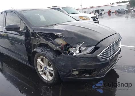 2018 Ford Fusion Se из США, поврежденный, VIN 3FA6P0HD3JR258744